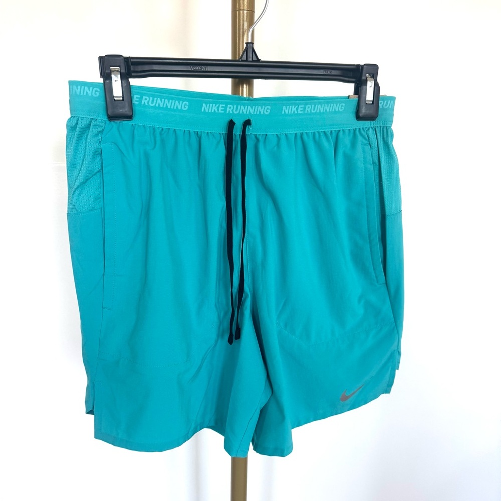 NWT Nike Running Dri-FIT Athletic Shorts Aqua color | Size S
